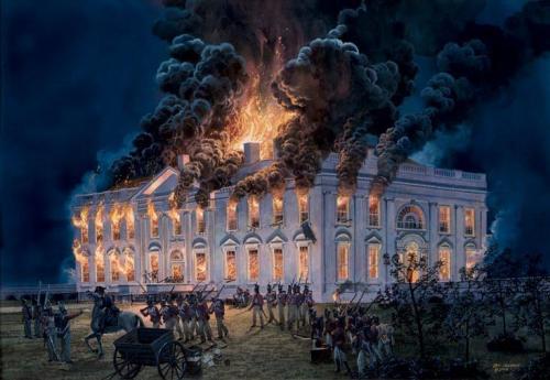 Disaster in Washington, August 24, 1814